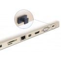 Zaślepka gniazda USB Typ-C żeńskiego z dużym uchwytem czarna Delock 64015