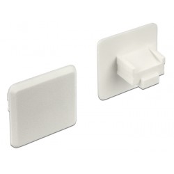 Delock Dust Cover for RJ45 jack without grip white