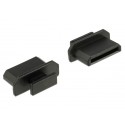Delock Dust Cover for HDMI mini-C female with grip black